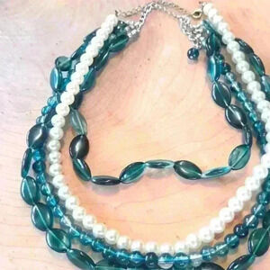 Set of 2 beaded  necklace